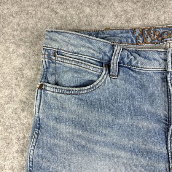 Wrangler Retro Flare Jeans Womens 32 Long High Rise Western Boho Stretch Denim - Picture 7 of 16